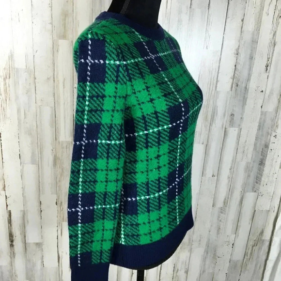 Court & Rowe Cozy Boucle Plaid Sweater Wool Check - Picture 5 of 8